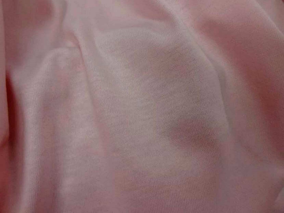 jersey coton rose clair