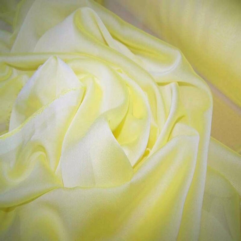 mousseline polyester uni jaune mousseline polyester uni jaune