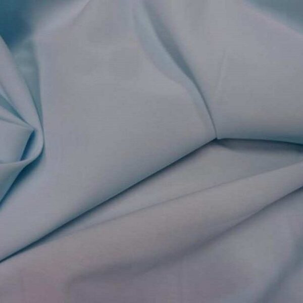 polyester viscose bleu ciel