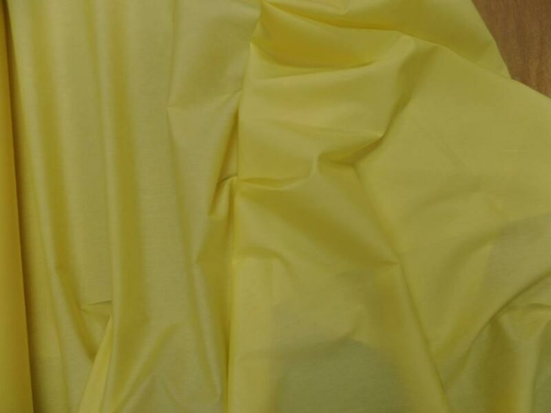 popeline coton jaune0 Popeline coton jaune clair