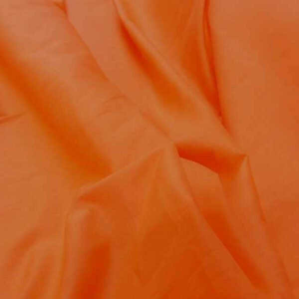 popeline coton orange