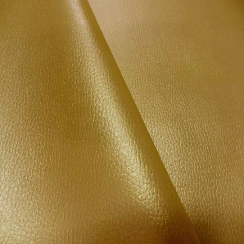 simili cuir jaune dore en 1.40m de large8 Simili cuir jaune doré