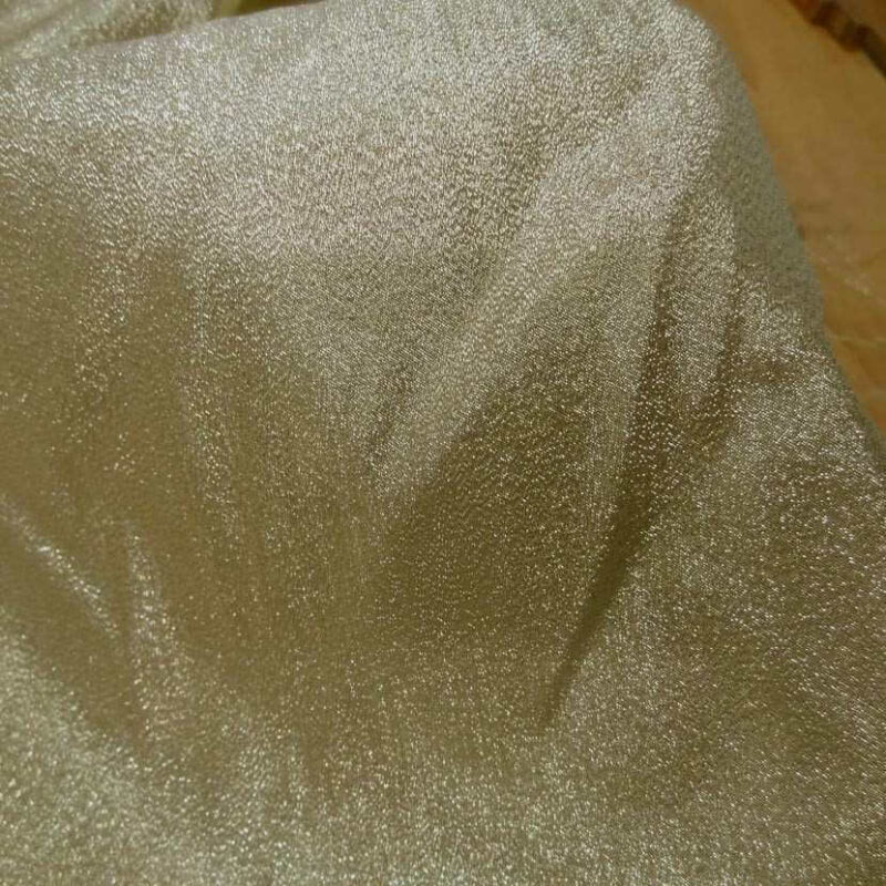 tissu lame dore en 1.45m de large4 25m de tissu lamé doré