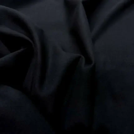 caban imitation drap de laine noir 1