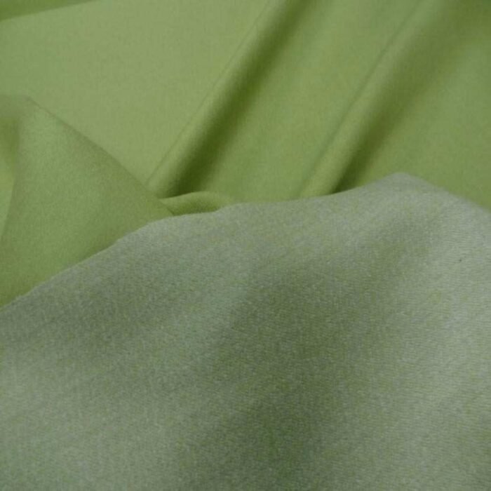 drap de laine ton vert