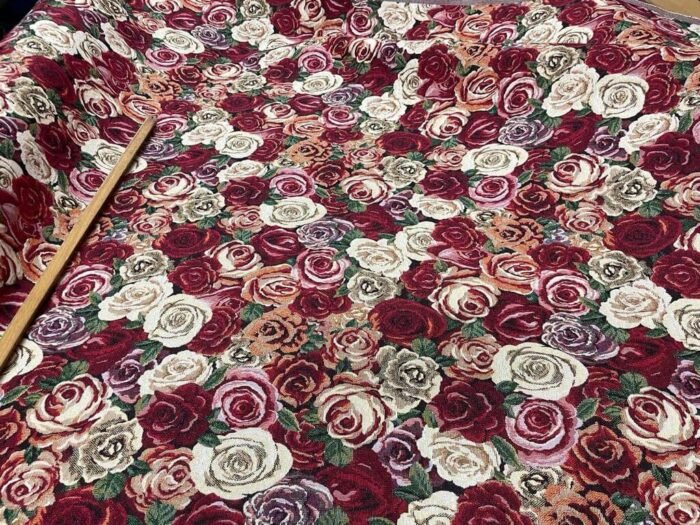 gobelin jacquard motifs roses1 1