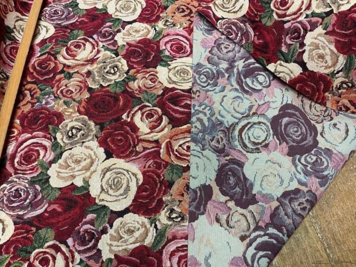 gobelin jacquard motifs roses6 1