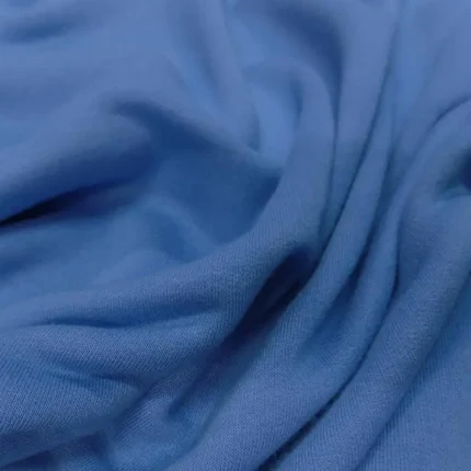 jersey bien epais bleu en 2m de large 1