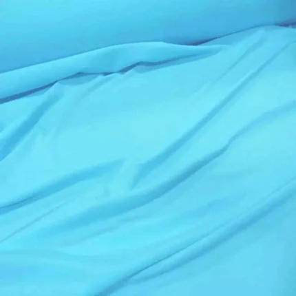 lycra extensible dans le 2 sens ton bleu clair