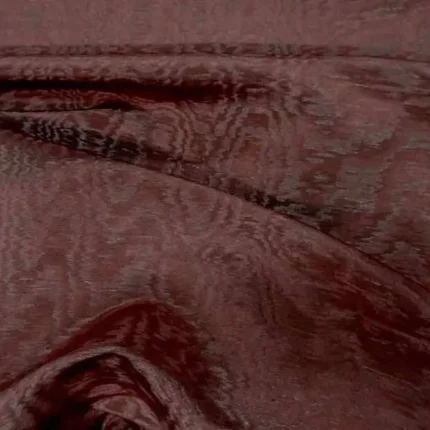 ottoman moire ton brique
