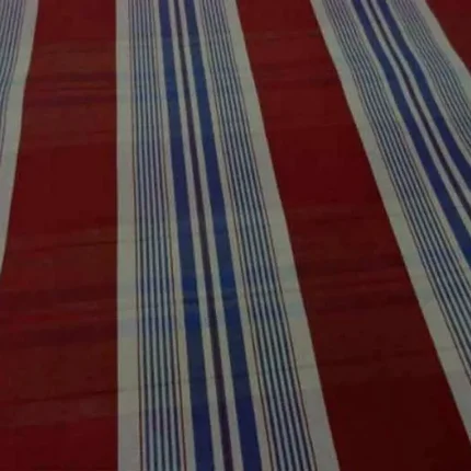 tissu ottoman bordeaux a rayures blanc bleu08