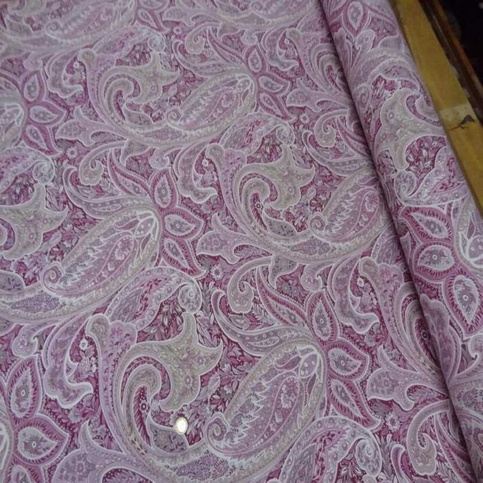 toile coton imprime motifs cash mir ton rose4