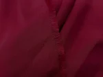 Coupon Crêpe Polyester Rouge