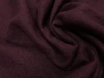 Belle laine bouillie façonnée prune