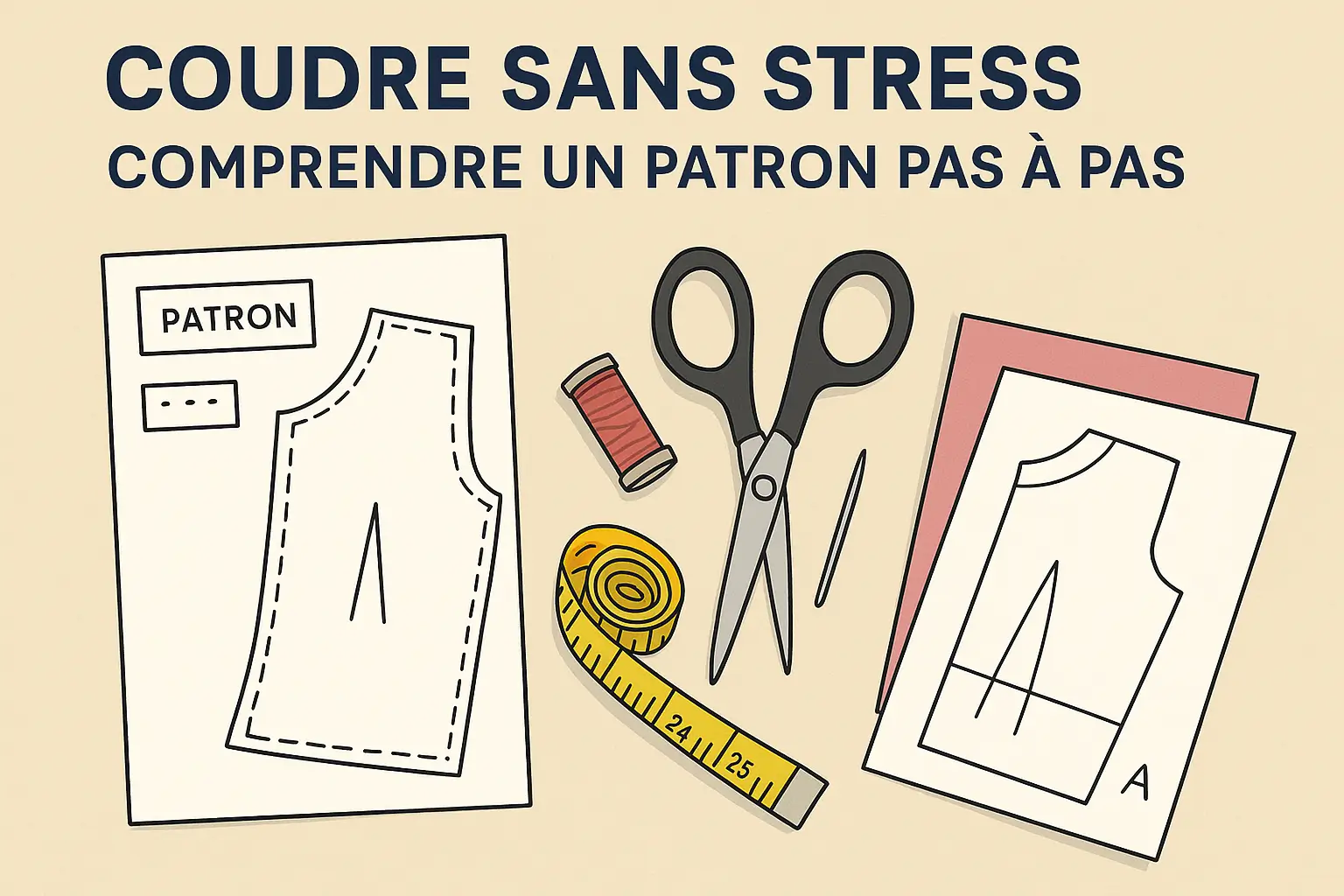 Guide ultime pour lire un patron de couture pour débutants
