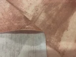Toile légère bleu faux uni en 2,80 m de large