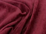 Tissu Velours double-face bordeaux et doré