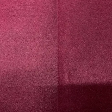 Feutrine bordeaux en 0.90 m de large - 180 gr m²