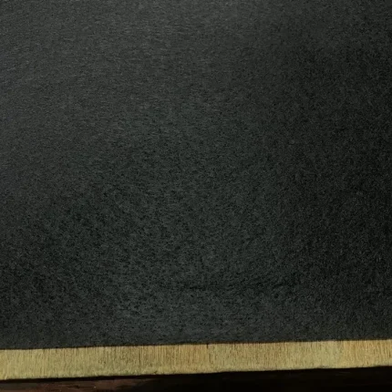 Feutrine noire en 0.90 m de large - 180 gr m²