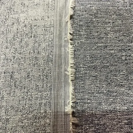 Toile d'Ameublement Faux Uni Gris