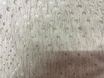 Voilage Dévoré ton lin naturel – Plombé – 3 m de L
