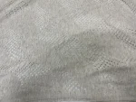 tissu Voilage Dévoré ton lin naturel – Plombé – 3 m de L