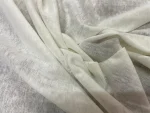 thermocollant jersey blanc légèrement extensible dans la largeur en 1.50 m de large