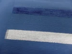 Coupon Ameublement Bleu à Rayures Marines