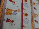 Coupon de Coton Imprimé Enfant – Animaux de la Jungle