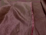 Coupon de Taffetas Froissé Permanent Vieux Rose