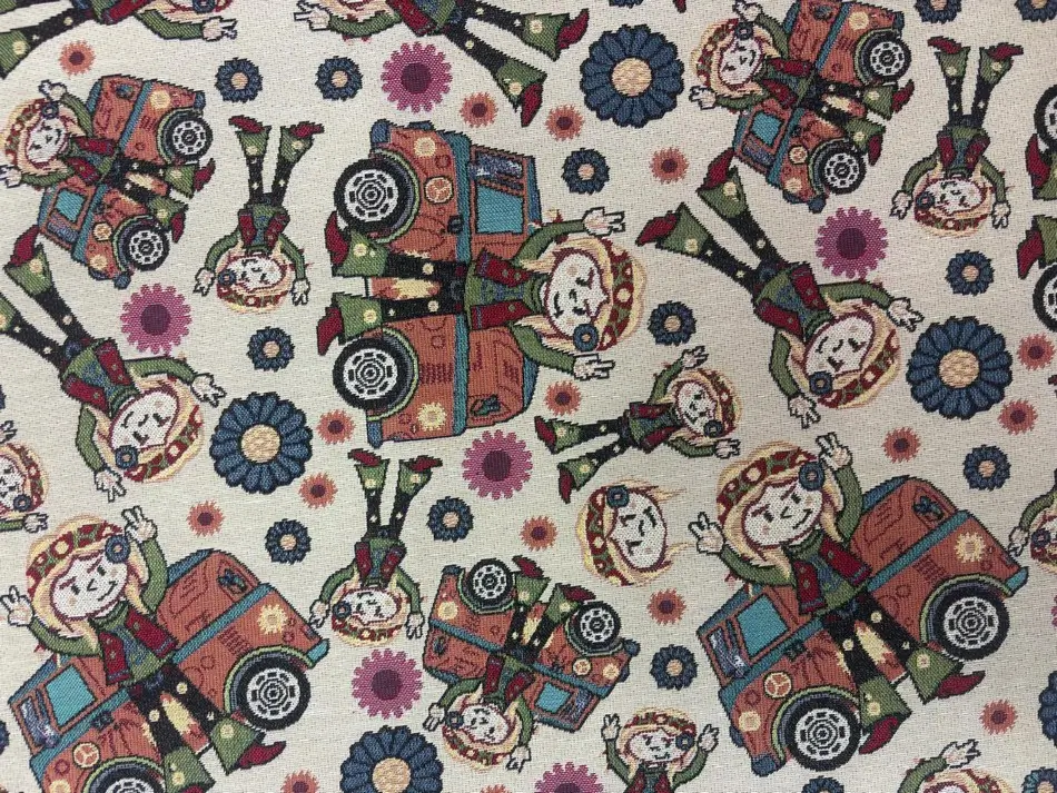 Tissu gobelin épais pour confection de trousse solide originale et haut de gamme