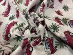 Tissu Gobelin Van Volkswagen Vintage