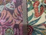 Tissu Gobelin Multicolore Motifs Papillons