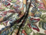 Tissu Gobelin Multicolore Motifs Papillons