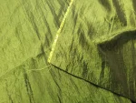 Taffetas changeant reflets vert jaune