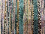 Gobelin multicolore rayures ethniques