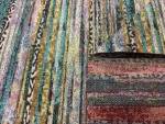 gobelin multicolore rayures ethniques