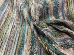 gobelin multicolore rayures ethniques