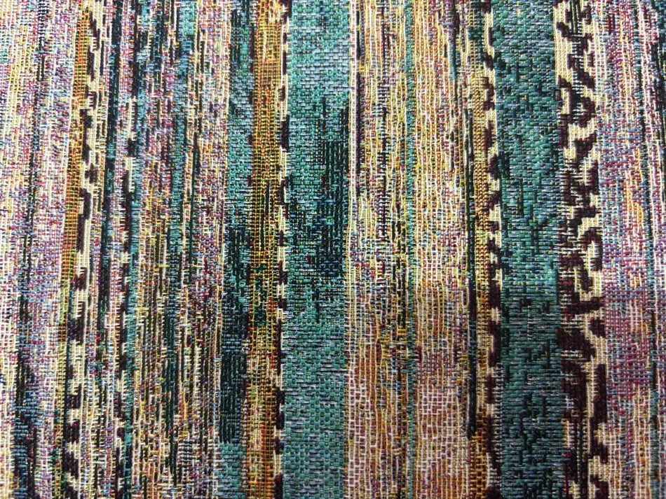 Gobelin multicolore rayures ethniques