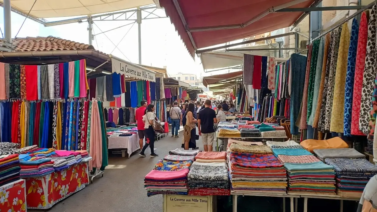 Tissus pas chers à Marseille pour couture et DIY