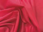 Tissu Voile de coton 100% rouge