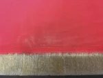 Tissu Voile de coton 100% rouge