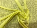 tissu Jersey coton flammé jaune