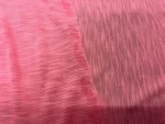 tissu Jersey coton flammé saumon