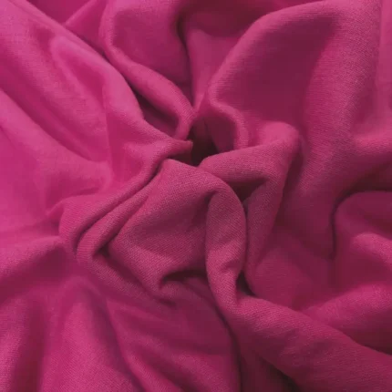Jersey molletonné rose fuchsia pour jogging