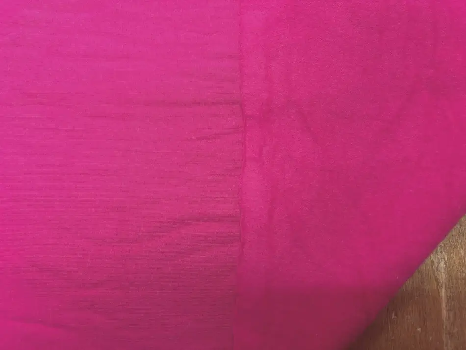 Jersey molletonné rose fuchsia pour jogging