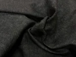 Jean noir chiné épais – tissu denim en 1,55 m de largeur 1