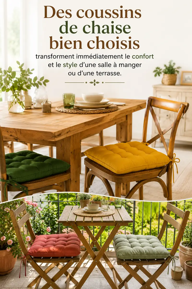 Tissu résistant pour refaire des coussins de chaise et galettes d’assise en intérieur ou extérieur