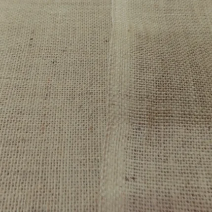 Toile de jute naturelle 310 g- m² en 1,90 m de large – tissage serré et résistant