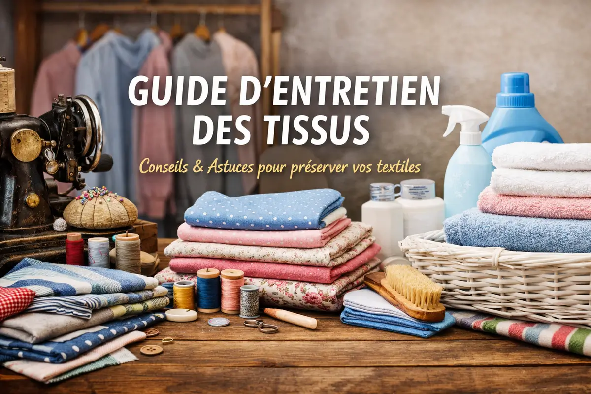 Pré-lavage du tissu avant couture : guide pratique pour éviter le rétrécissement et le dégorgement (coton, viscose, lin, denim)